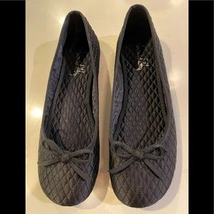 Sam and Libby black flat shoes size 9